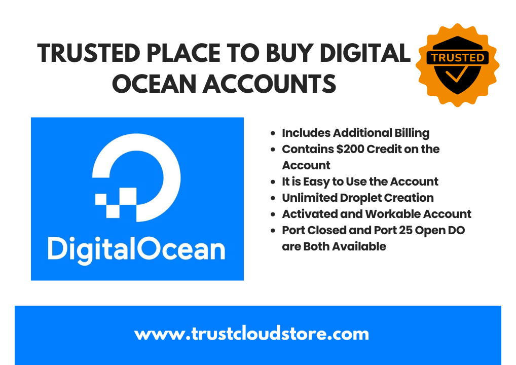 Digital Ocean Account for sale