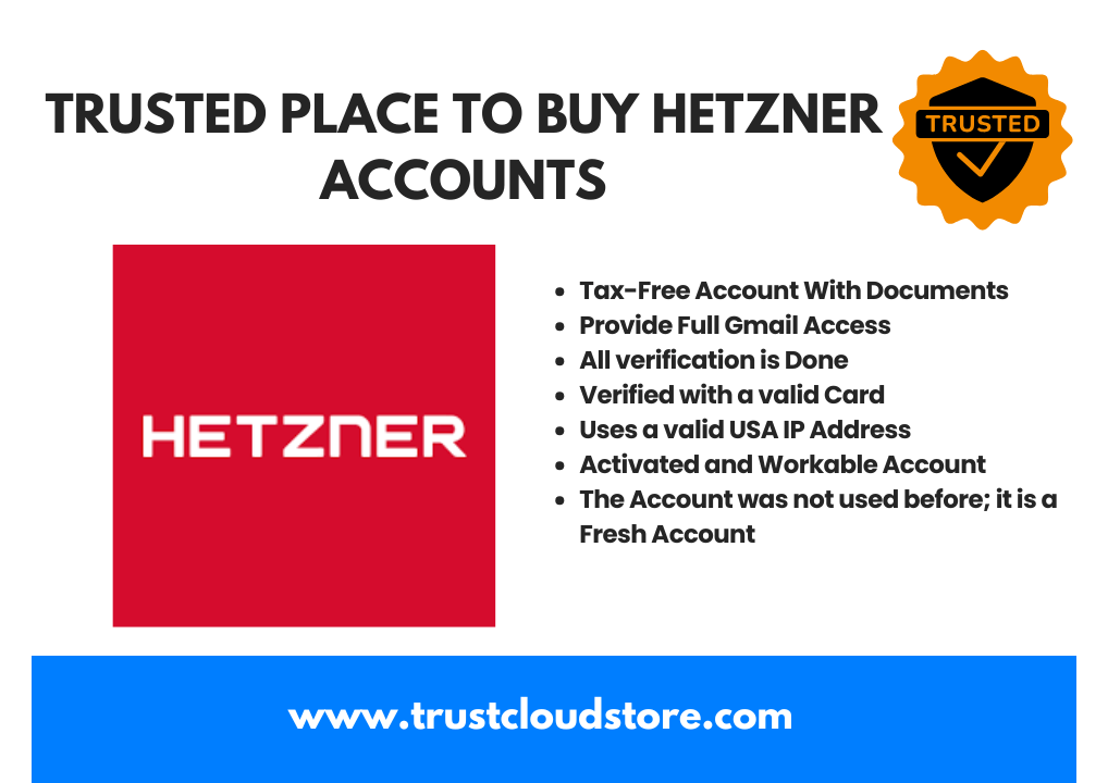Hetzner Account for sale
